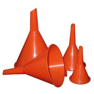 Plastic Funnels are Cheap